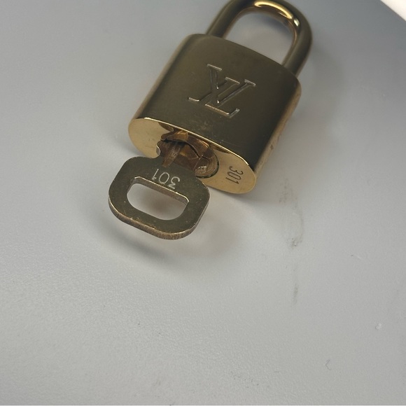 Louis Vuitton Gold Lock and Key #301 - Picture 3 of 8
